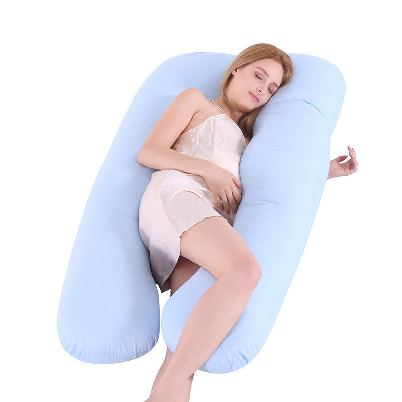 Summer Sleeping Support Pillow for Pregnant Women U Shape Maternity Pillows Pregnancy Ice Silk