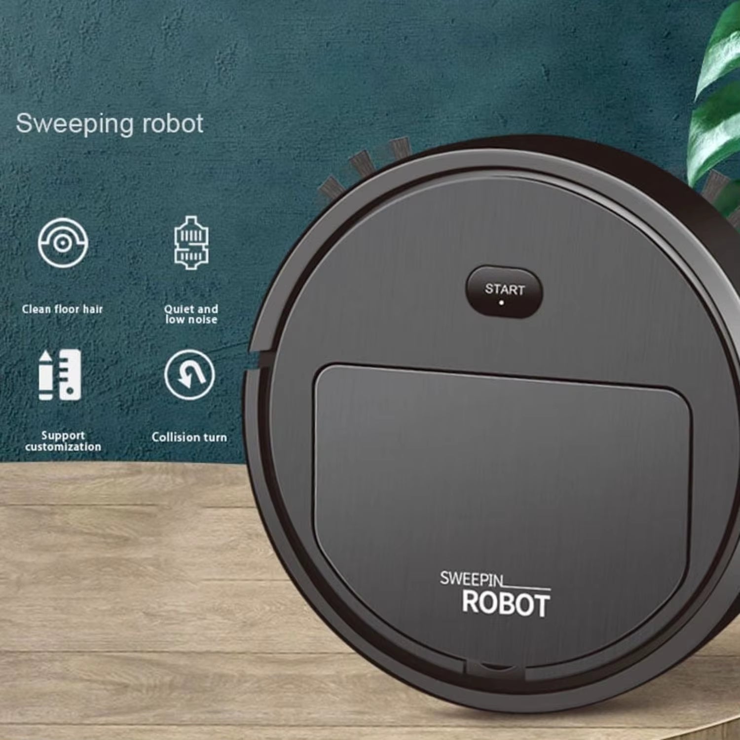 Smart 3-In-1 Household Cleaning Robot Vacuum - Automatic Cleaner