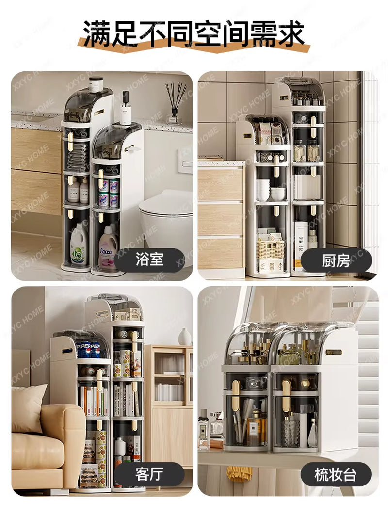 Bathroom Storage Rack Sandwich Cabinet Bathroom Storage Rack Bathroom Toilet Crevice Cabinet